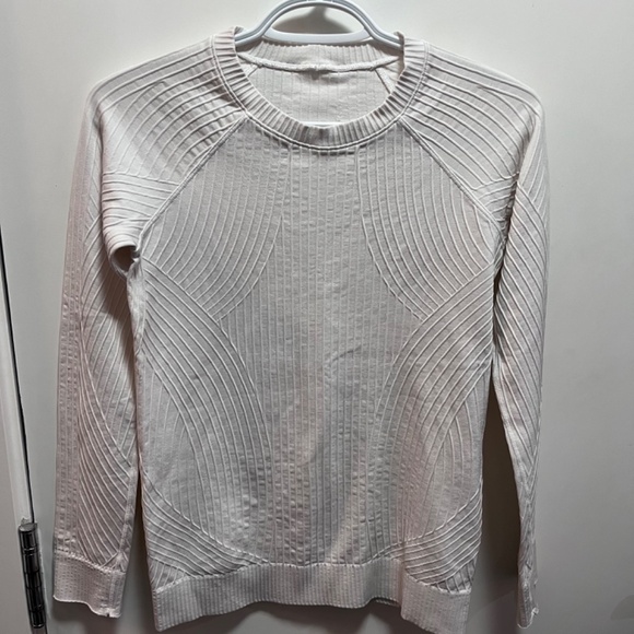lululemon rest less cream pullover - Picture 3 of 4